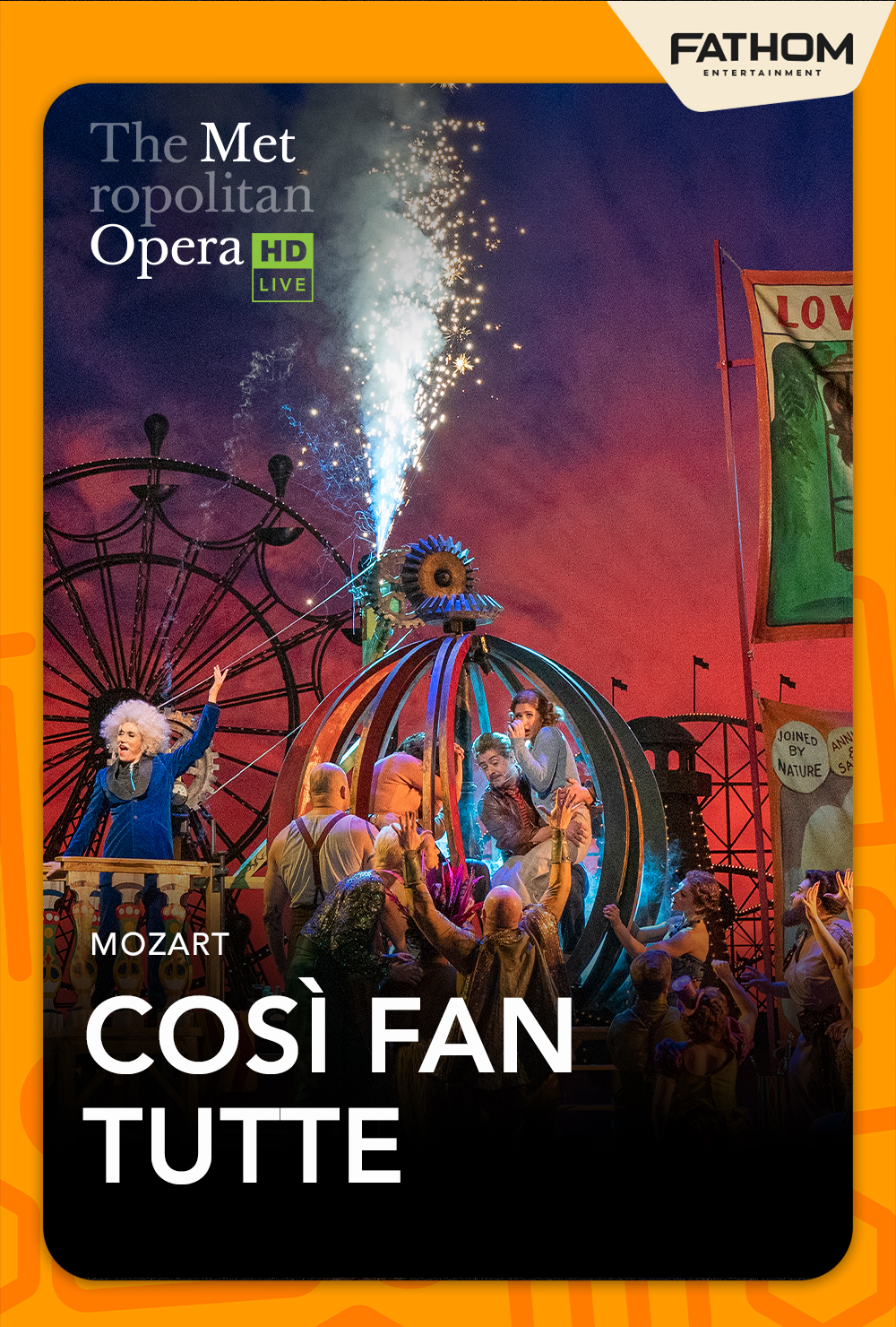 Poster for The Metropolitan Opera: Così Fan Tutte