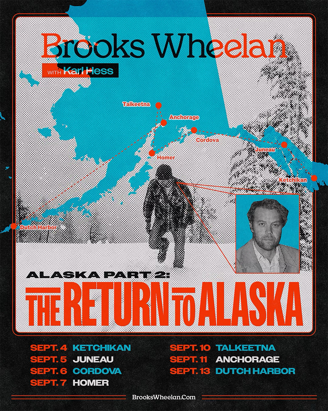 Poster for Brooks Wheelan: The Return to Alaska