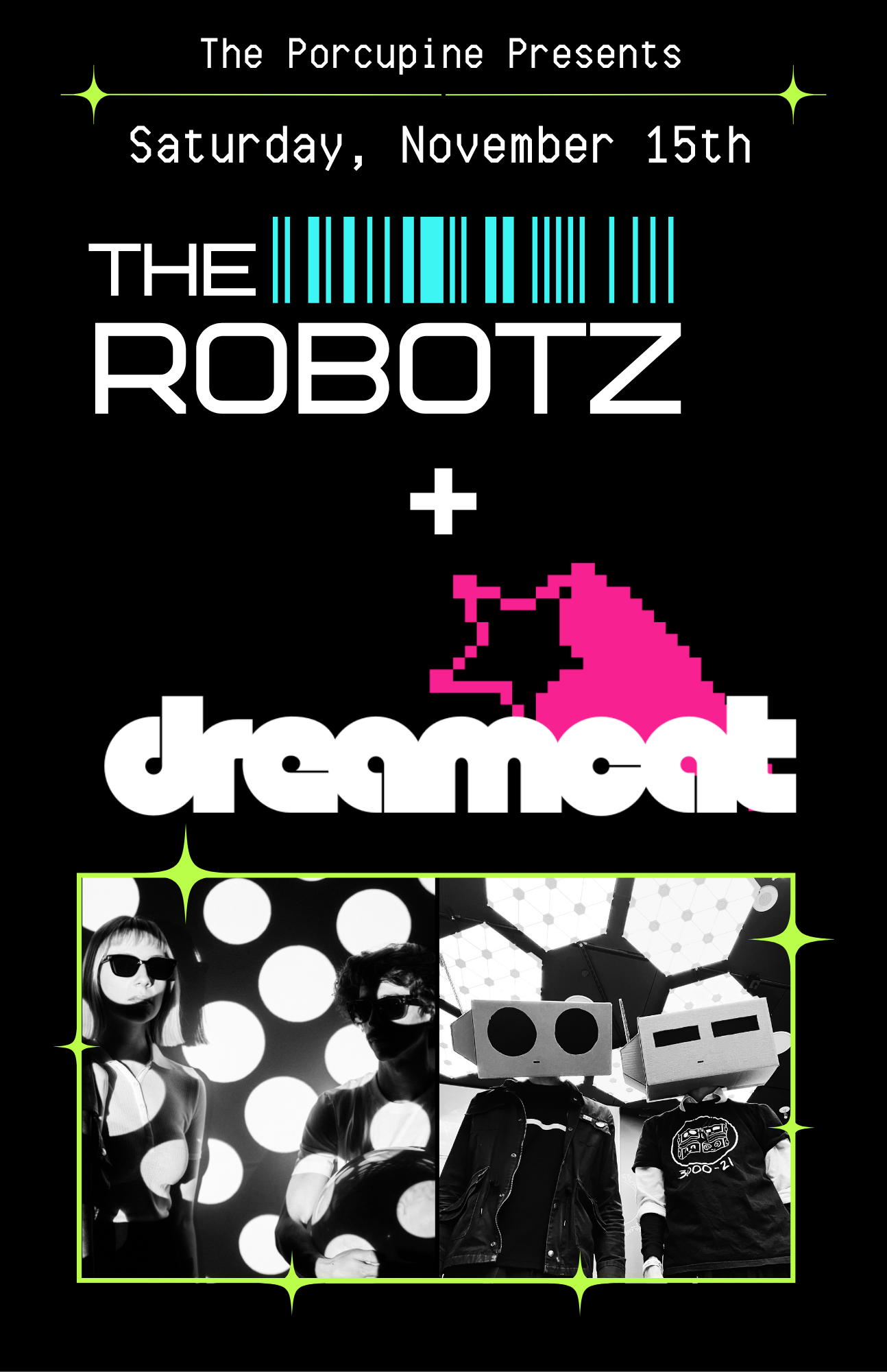 Poster for dreamcat and The Robotz