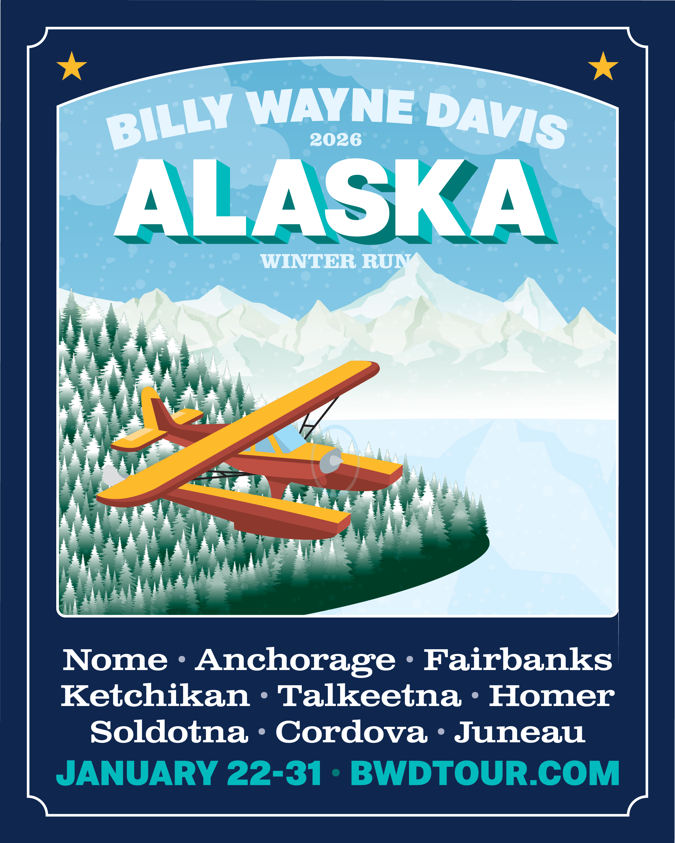 Poster for Billy Wayne Davis-Live Comedy!