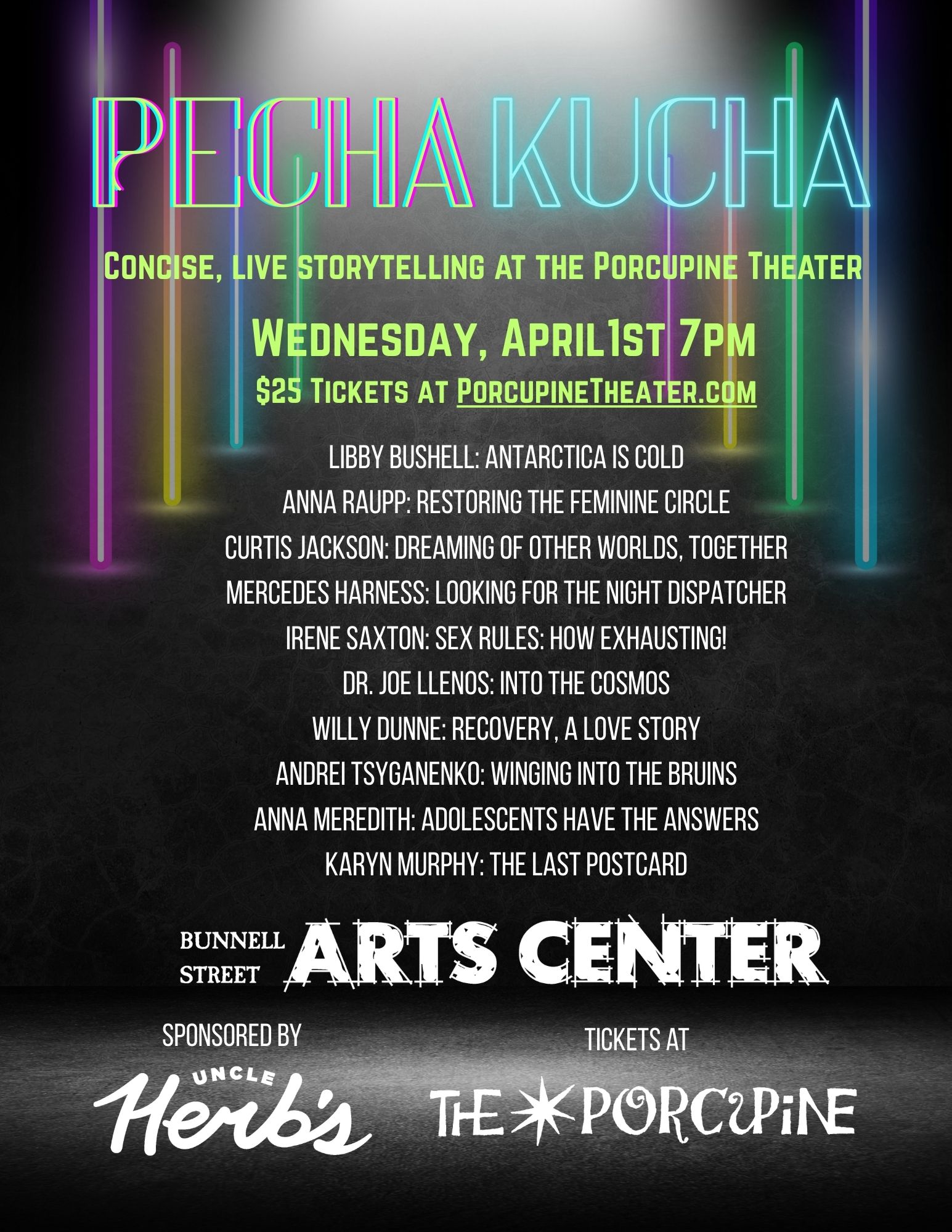 Poster for PechaKucha