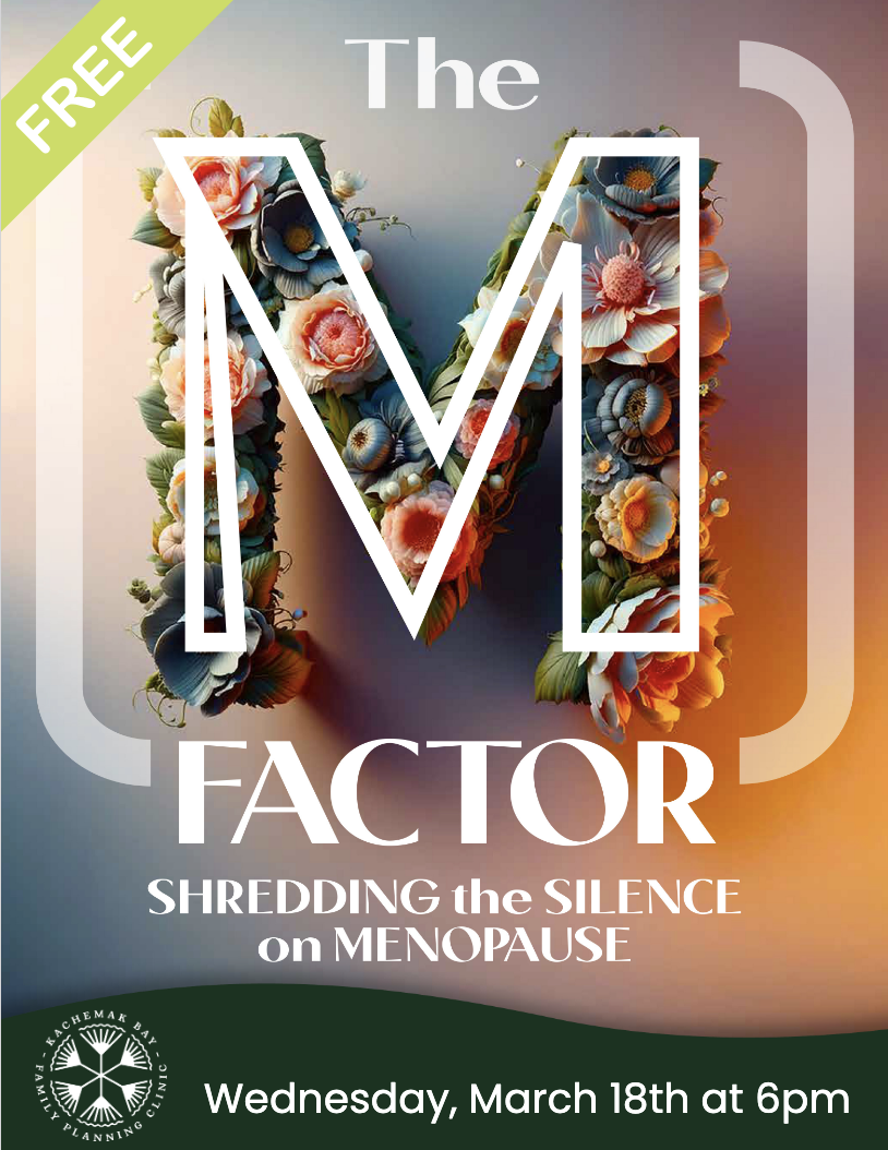 Poster for The M Factor: Shredding the Silence on Menopause