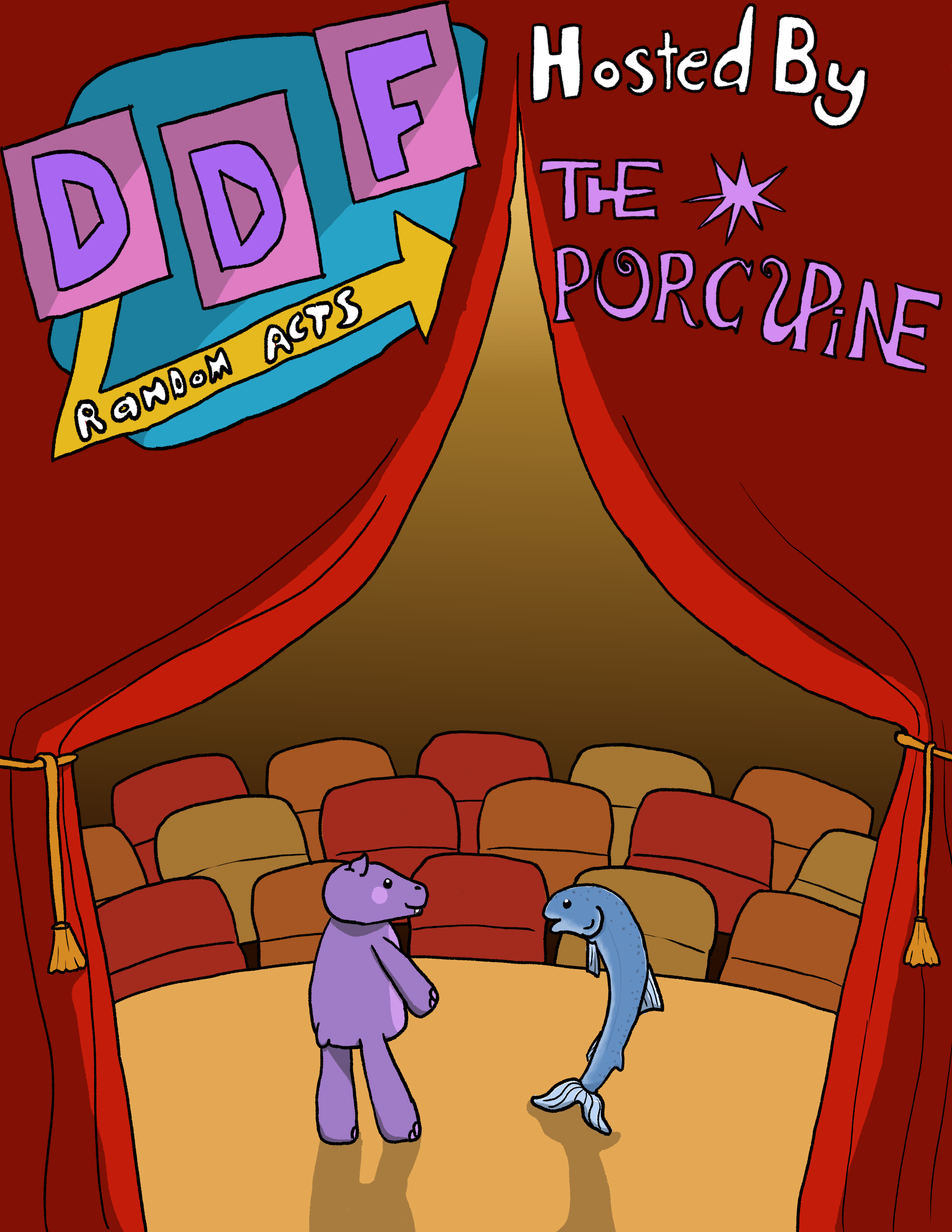 Poster for Homer High DDF Random Acts Fundraiser