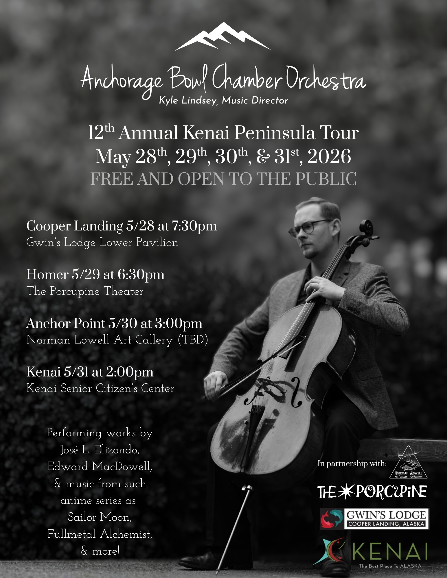 Poster for Anchorage Bowl Chamber Orchestra Free