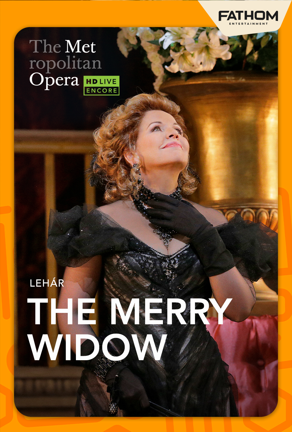 Poster for The Metropolitan Opera: The Merry Widow