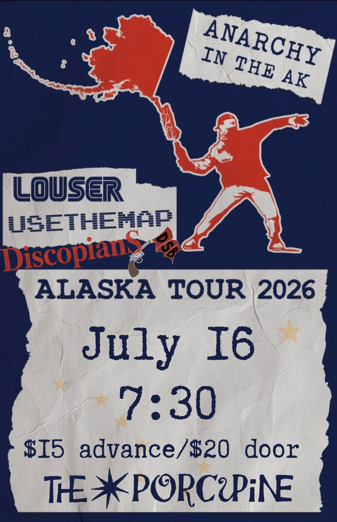 Poster for USETHEMAP-Louser-DiscopianS