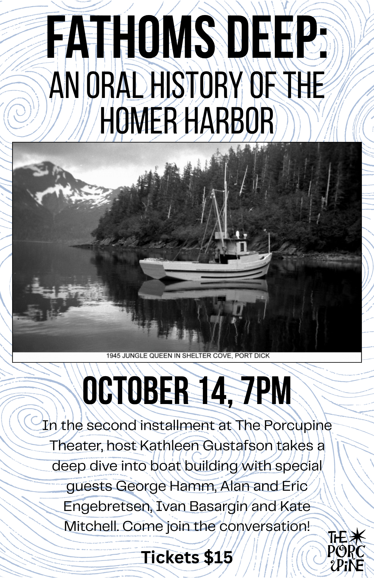 Poster for FATHOMS DEEP: The Boat Builders