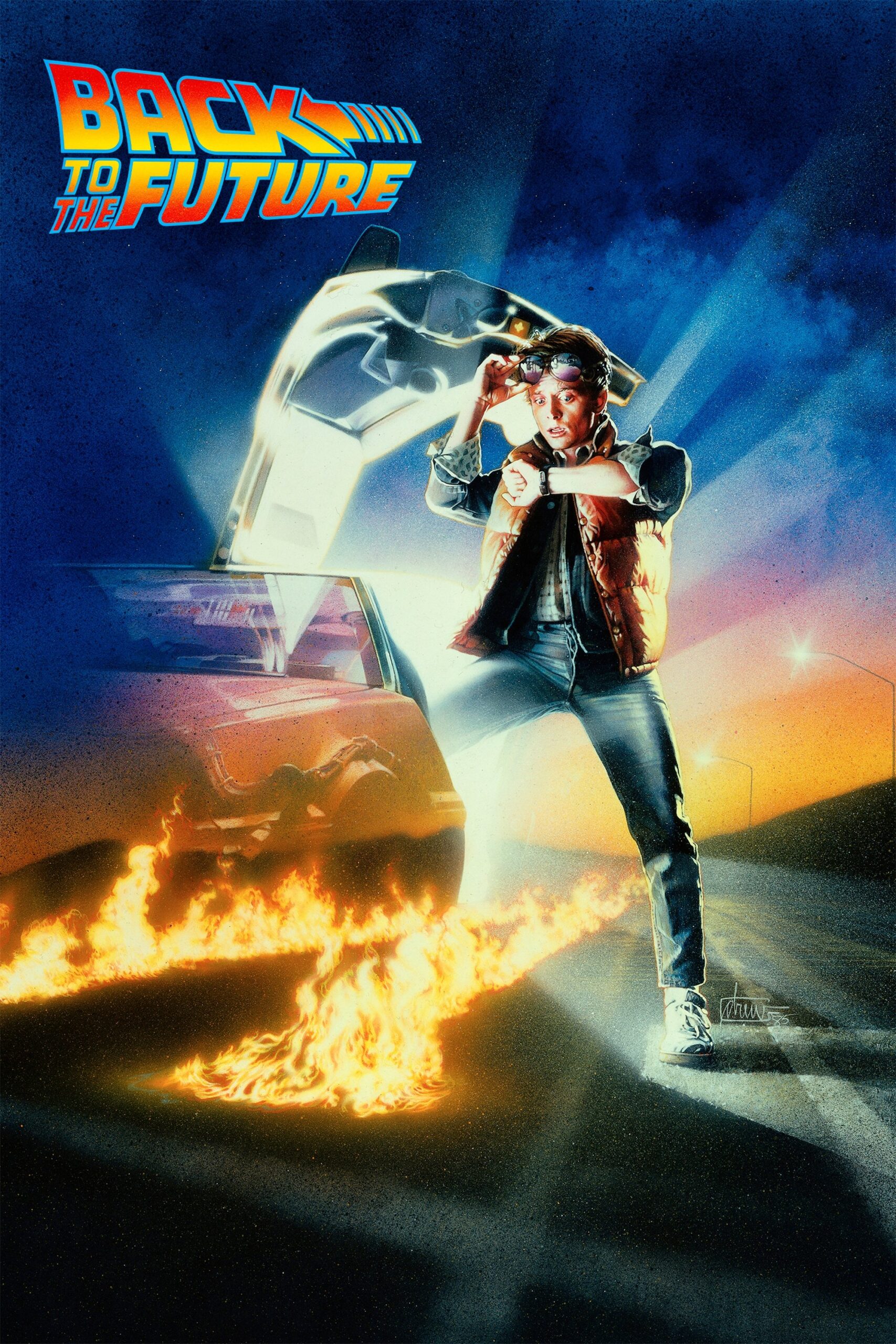 Poster for Back to the Future – 40th ANNIVERSARY