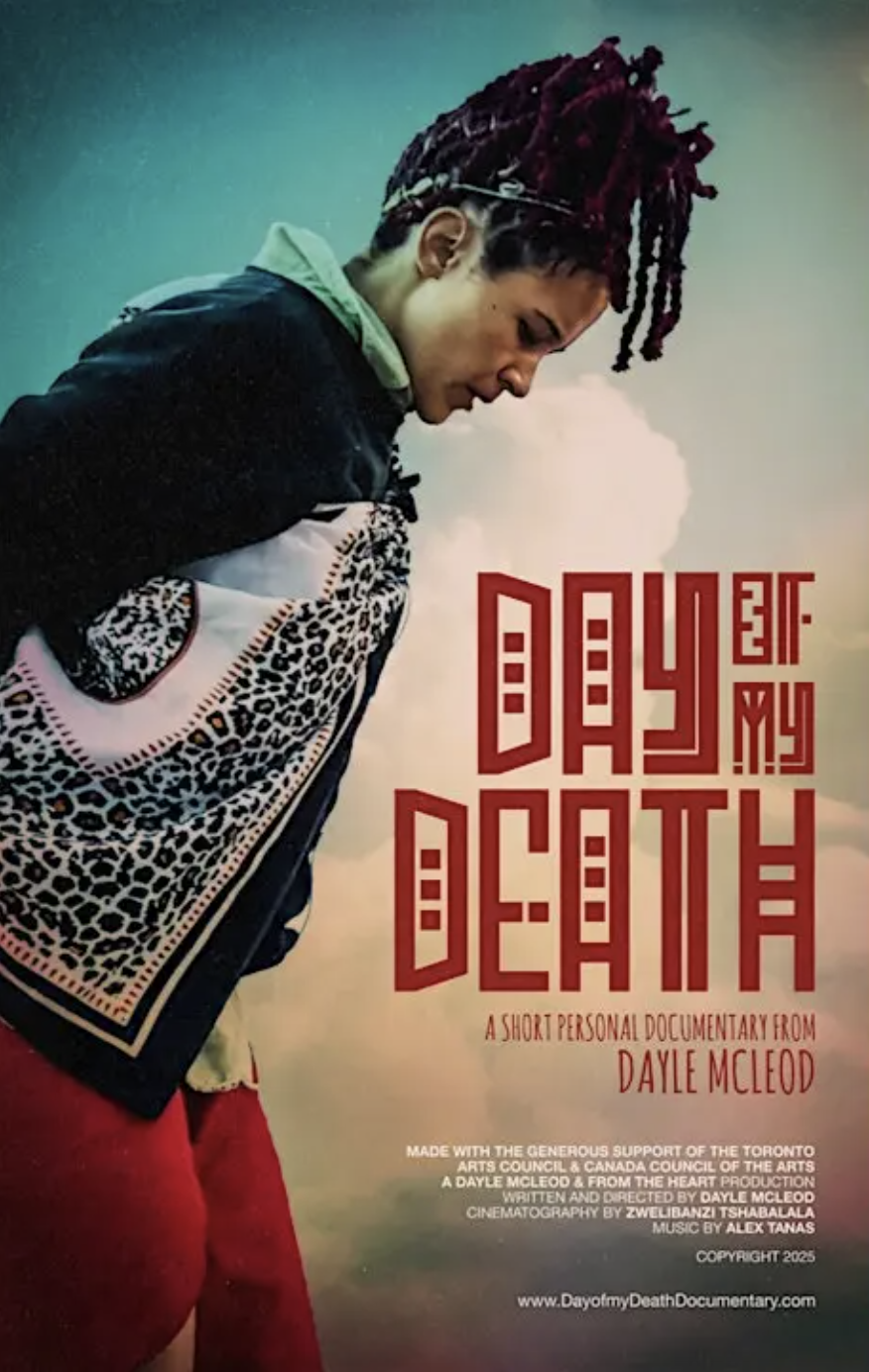 Poster for Day of My Death Doc-Screening In Conversation with Dr. Bayo Akomolafe