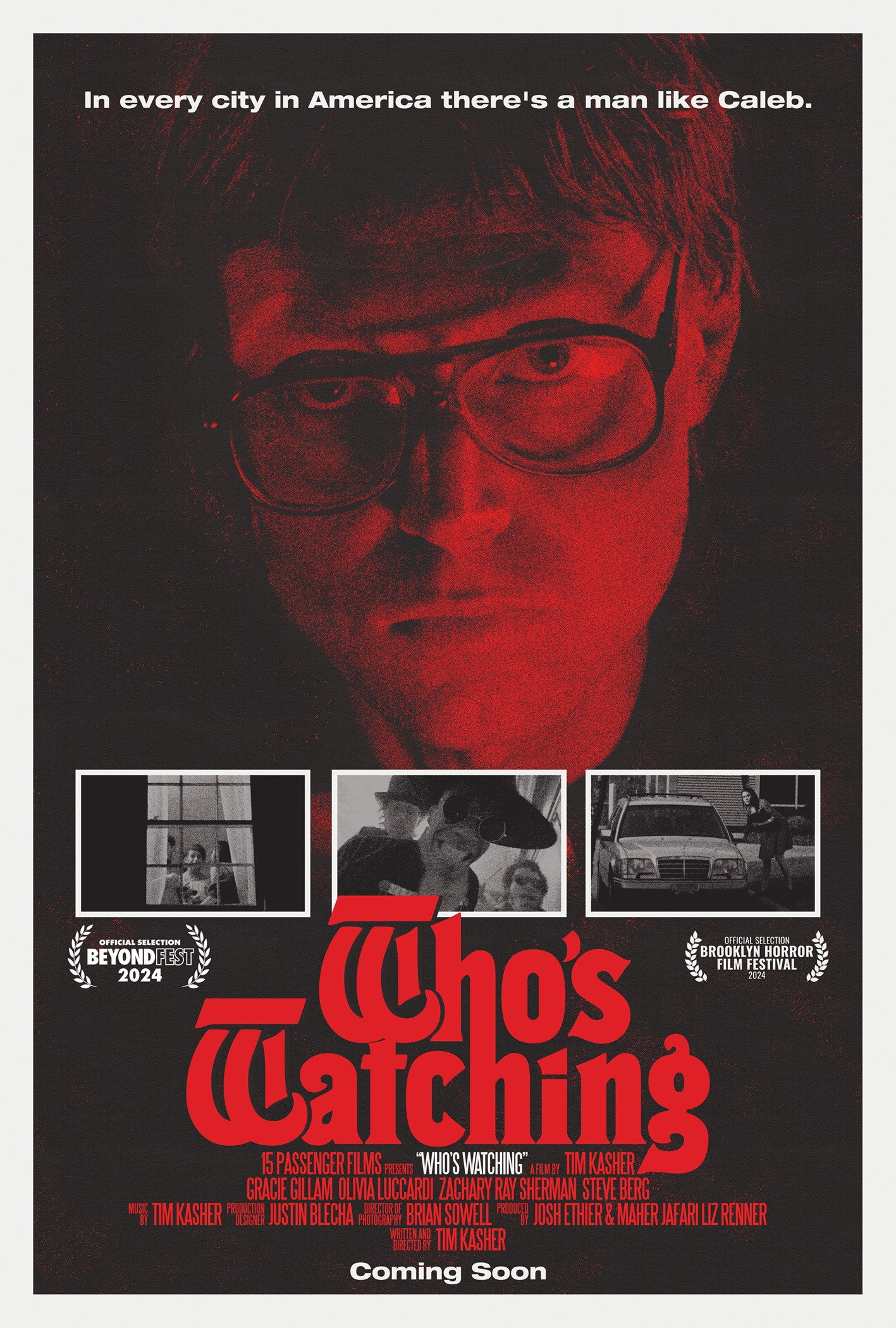 Poster for Who’s Watching (with director Tim Kasher)