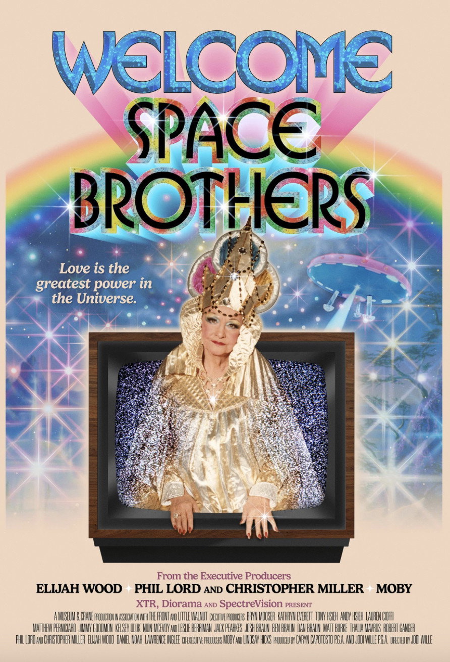 Poster for Welcome Space Brothers (with producer Lawrence Inglee)