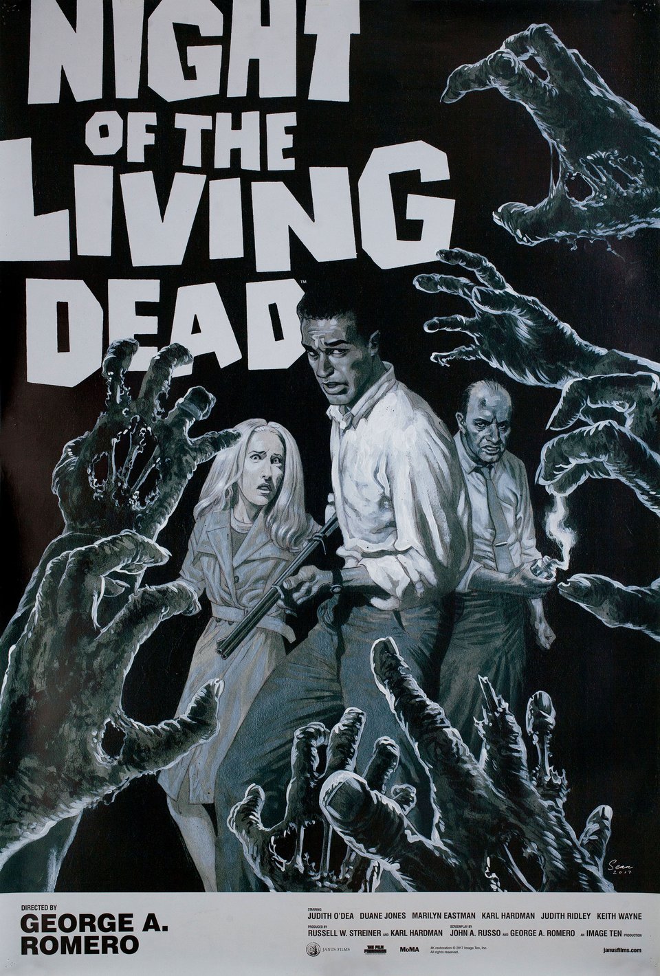 Poster for Night of the Living Dead