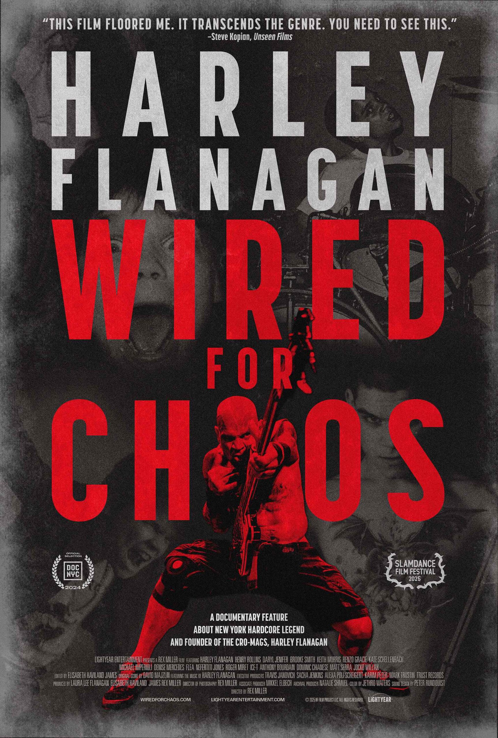 Poster for Harley Flanagan: Wired for Chaos (Followed by a Q&A with Harley Flanagan)