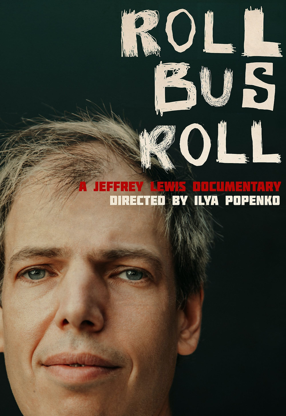 Poster for Roll Bus Roll: A Jeffrey Lewis Documentary