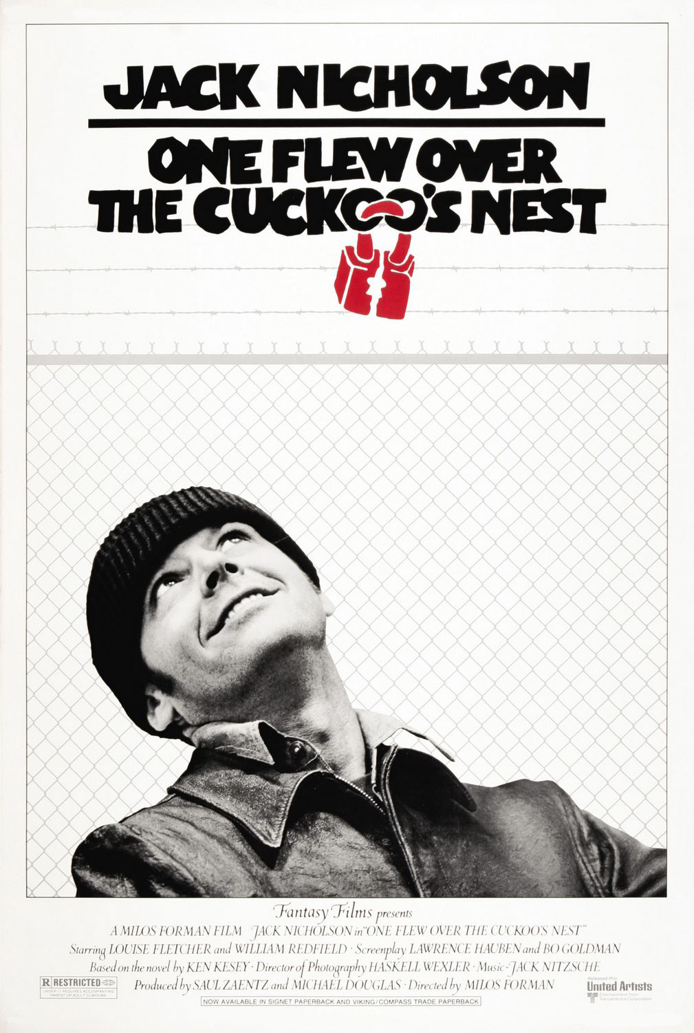 Poster for One Flew Over the Cuckoo’s Nest