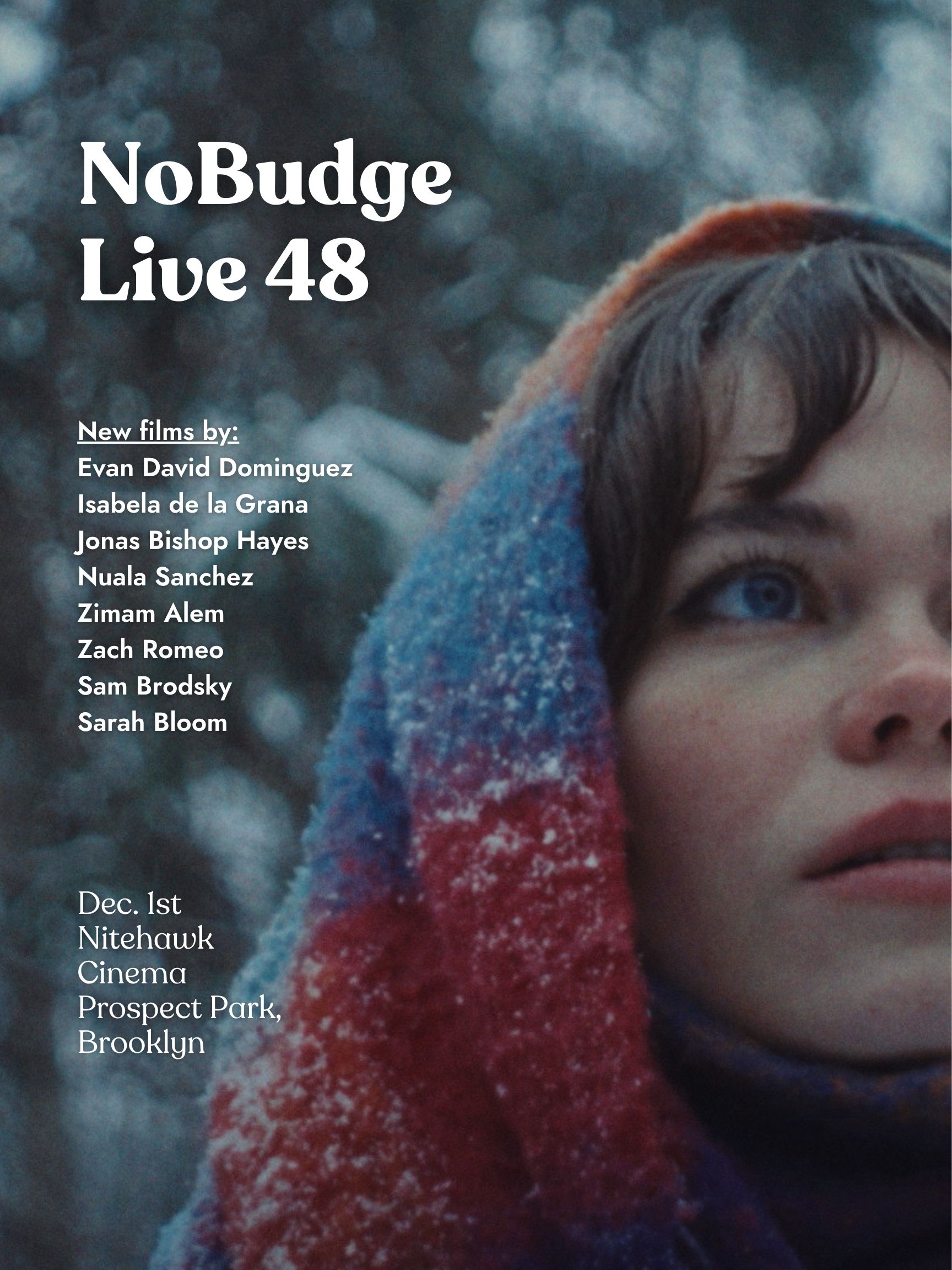 Poster for NoBudge Live #48