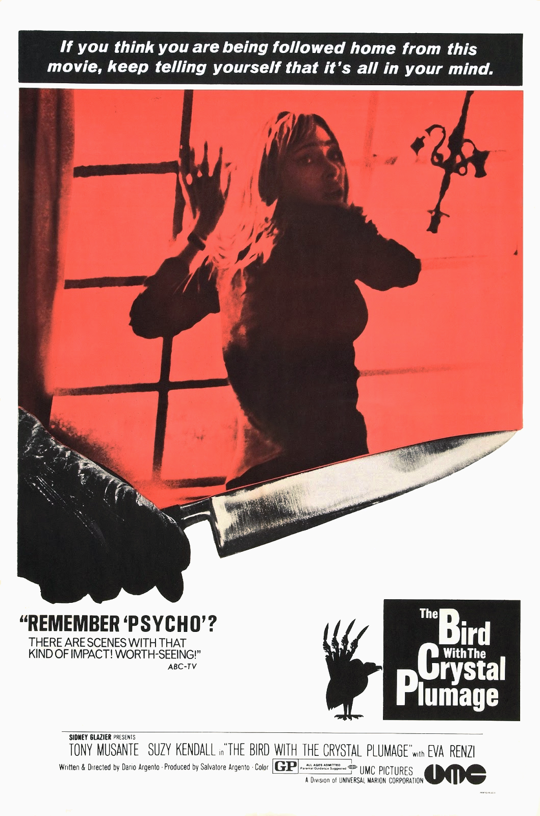 Poster for The Bird with the Crystal Plumage