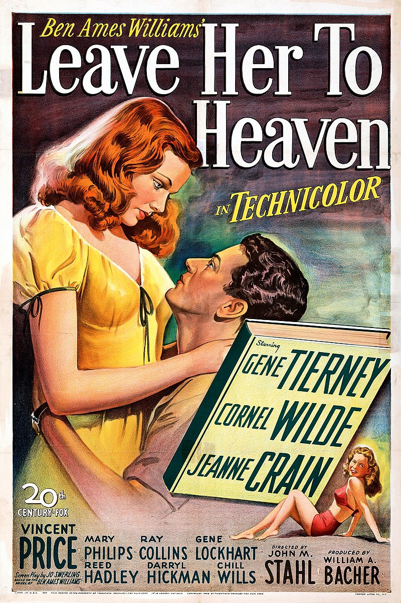 Poster for Leave Her to Heaven