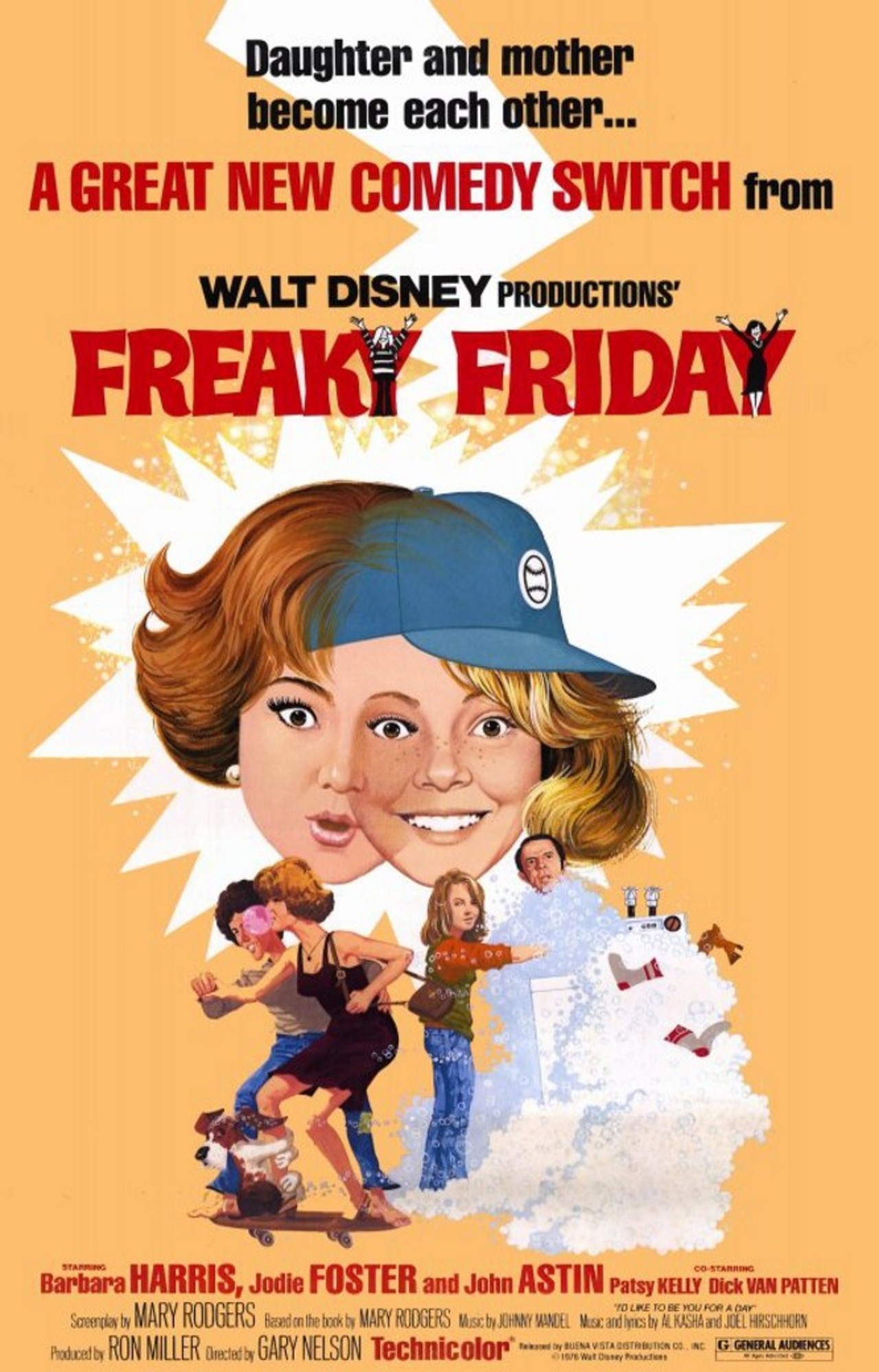 Poster for Freaky Friday (1976)