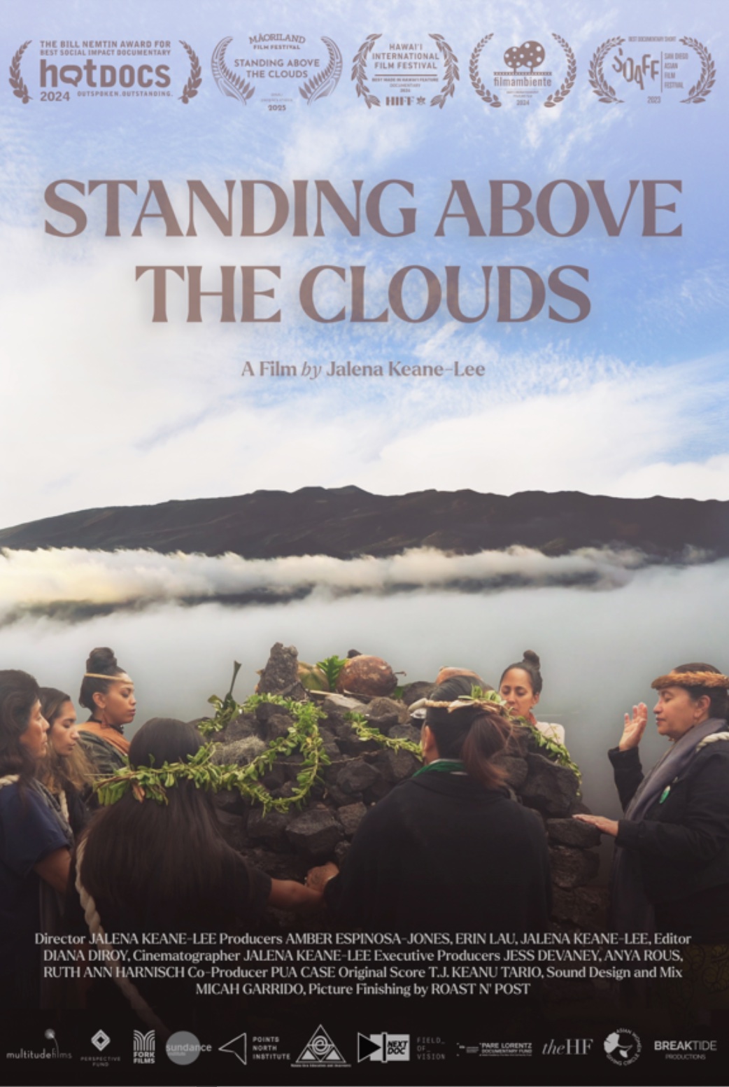 Poster for Standing Above the Clouds