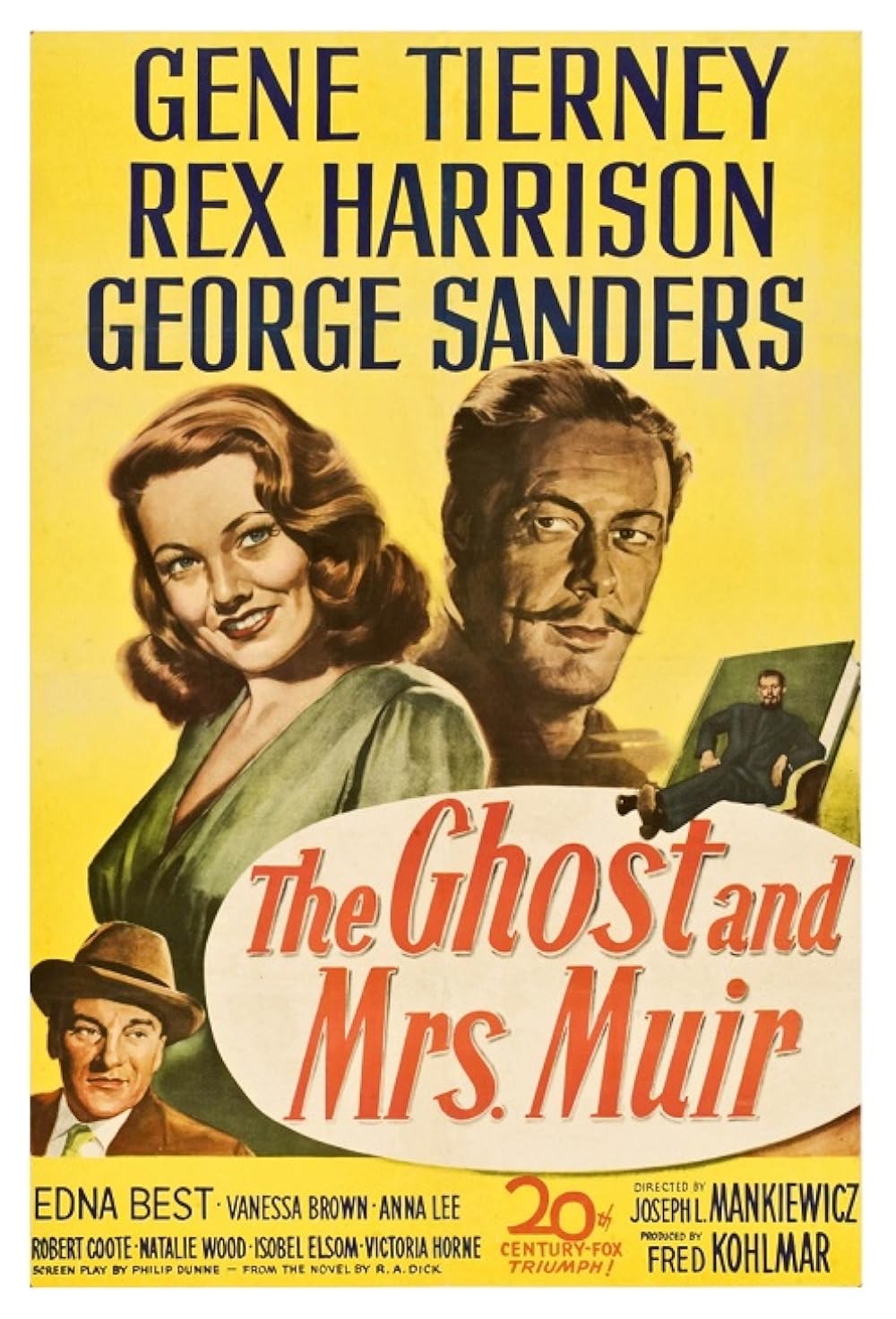 Poster for The Ghost and Mrs. Muir