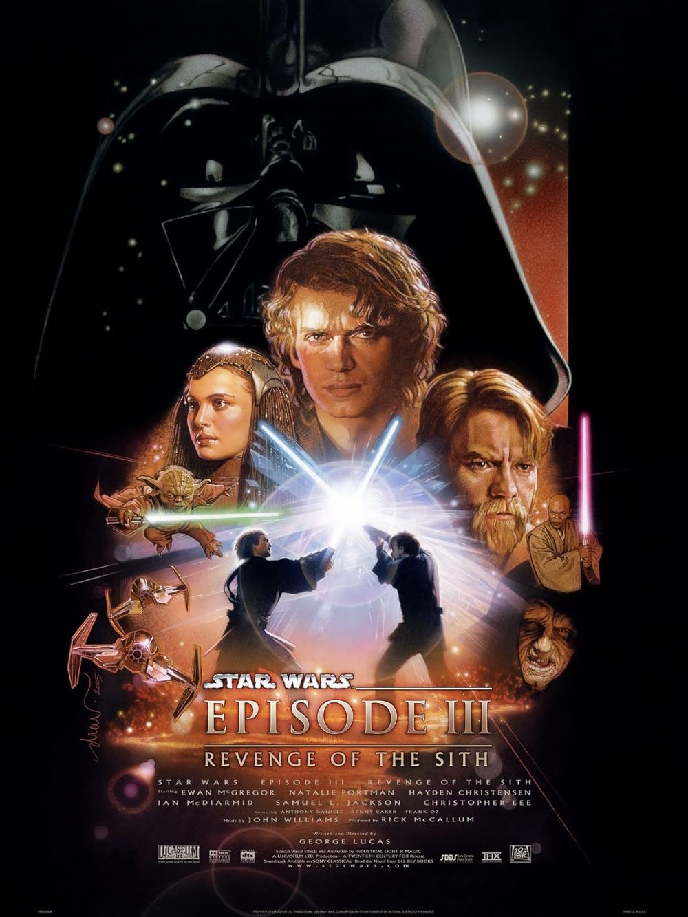 Poster for Star Wars: Episode III – Revenge of the Sith