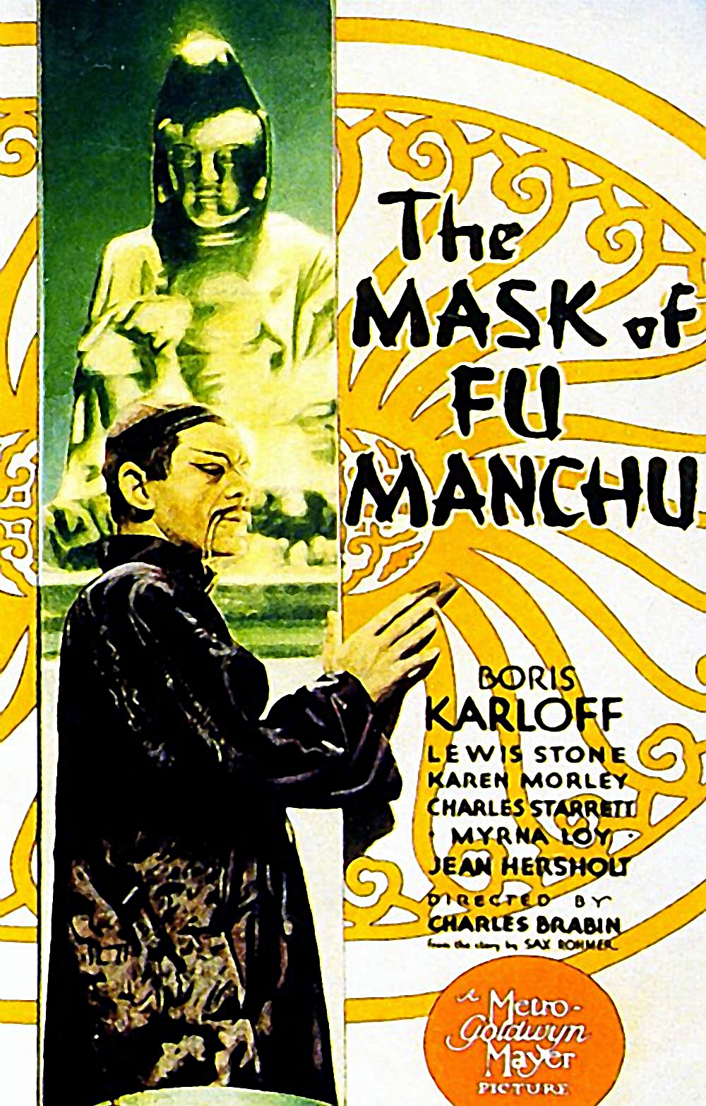 Poster for The Mask of Fu Manchu