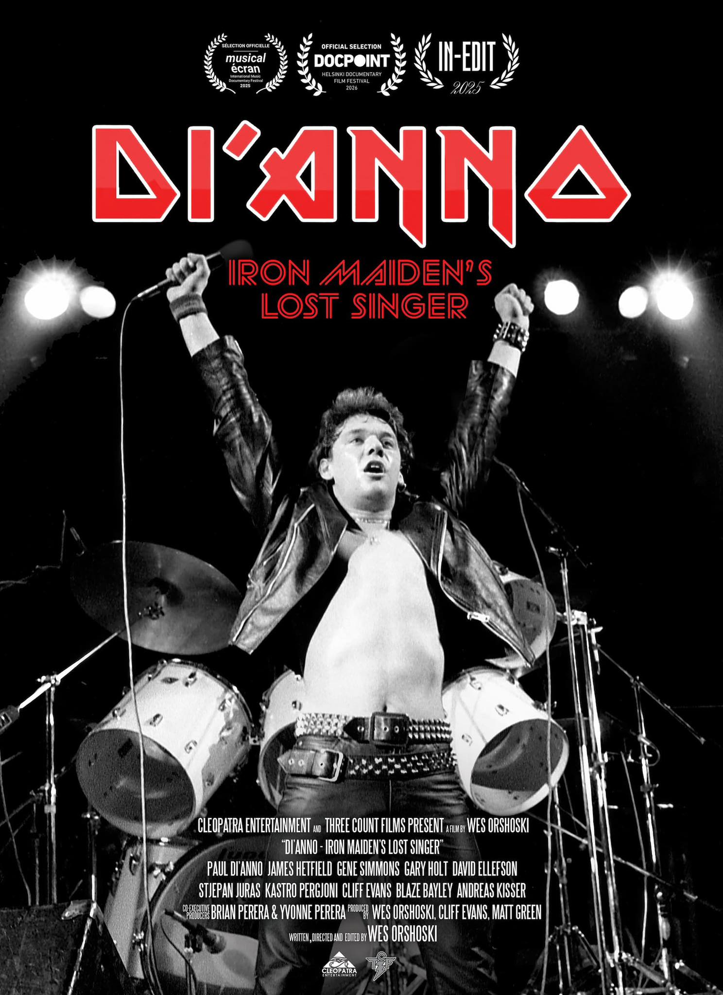 Poster for Di’Anno: Iron Maiden’s Lost Singer
