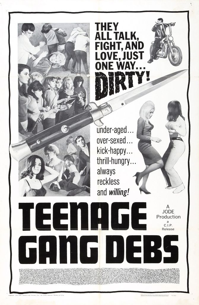 Poster for Teenage Gang Debs