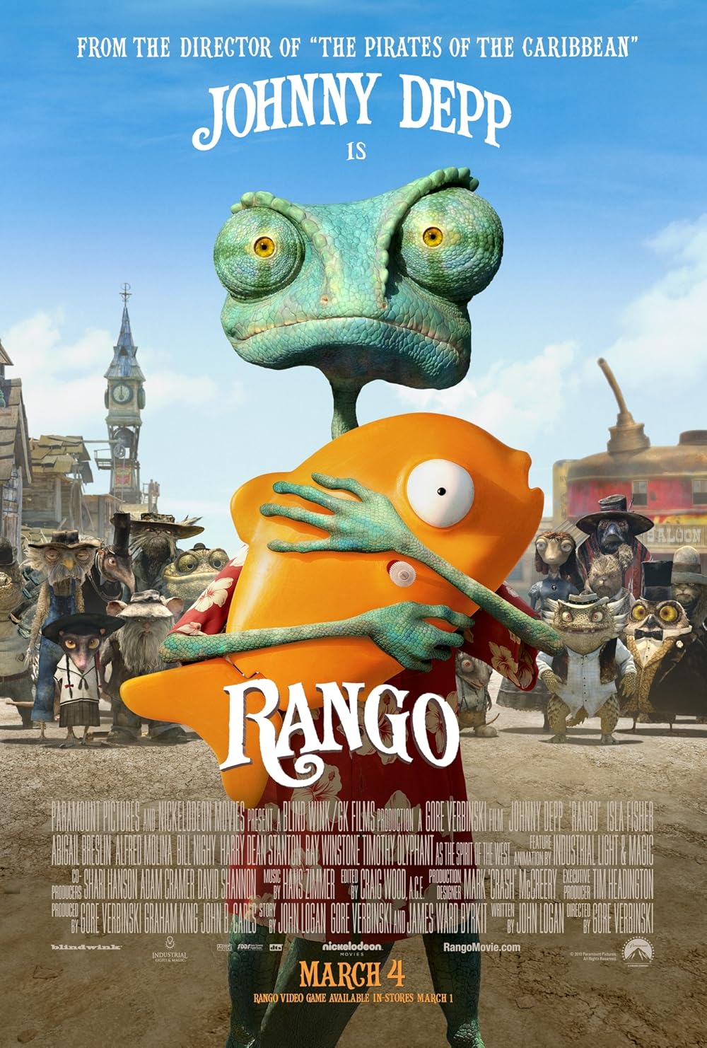 Poster for Rango