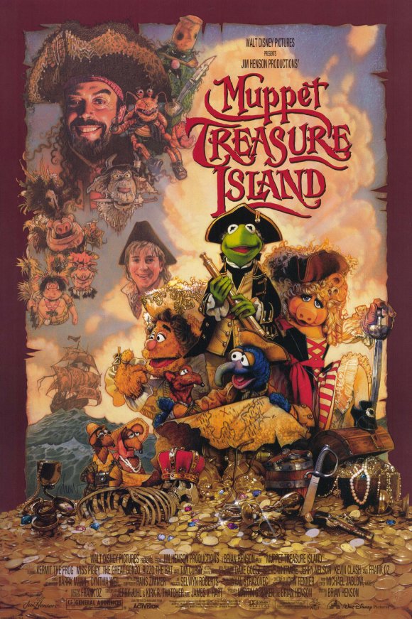 Poster for Muppet Treasure Island