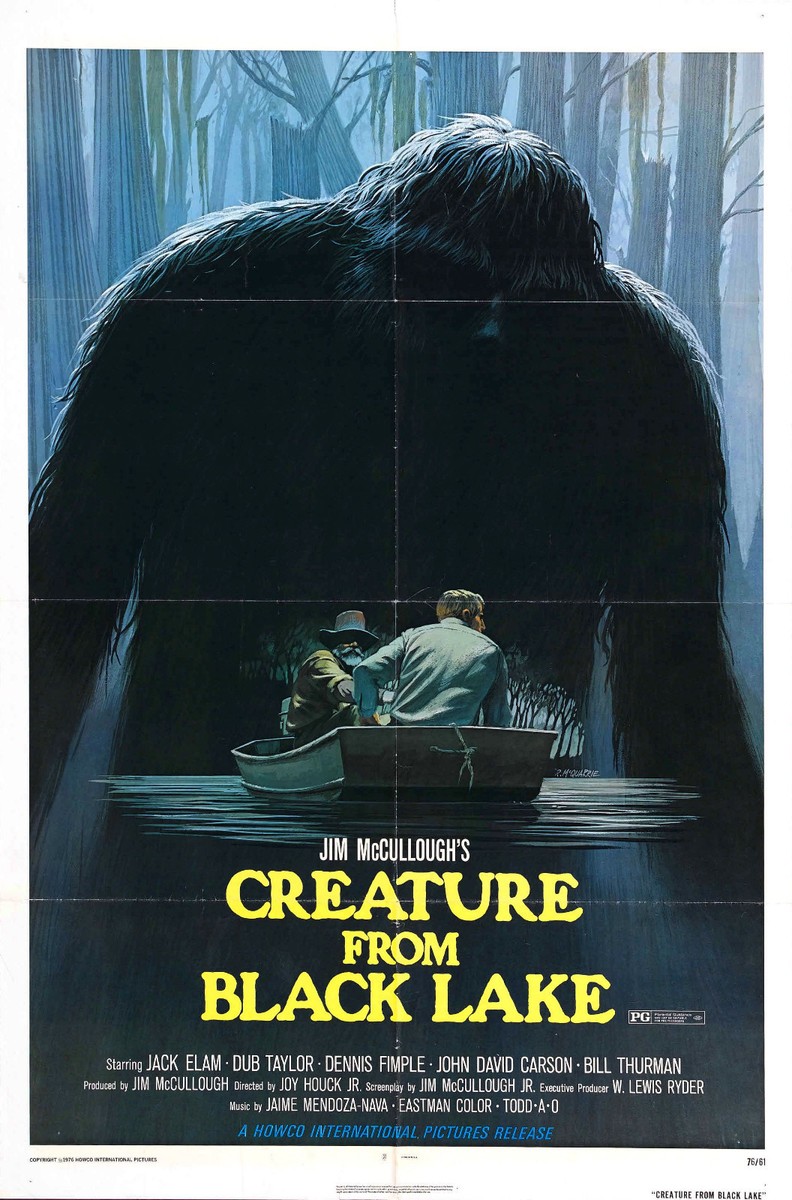 Poster for Creature from Black Lake