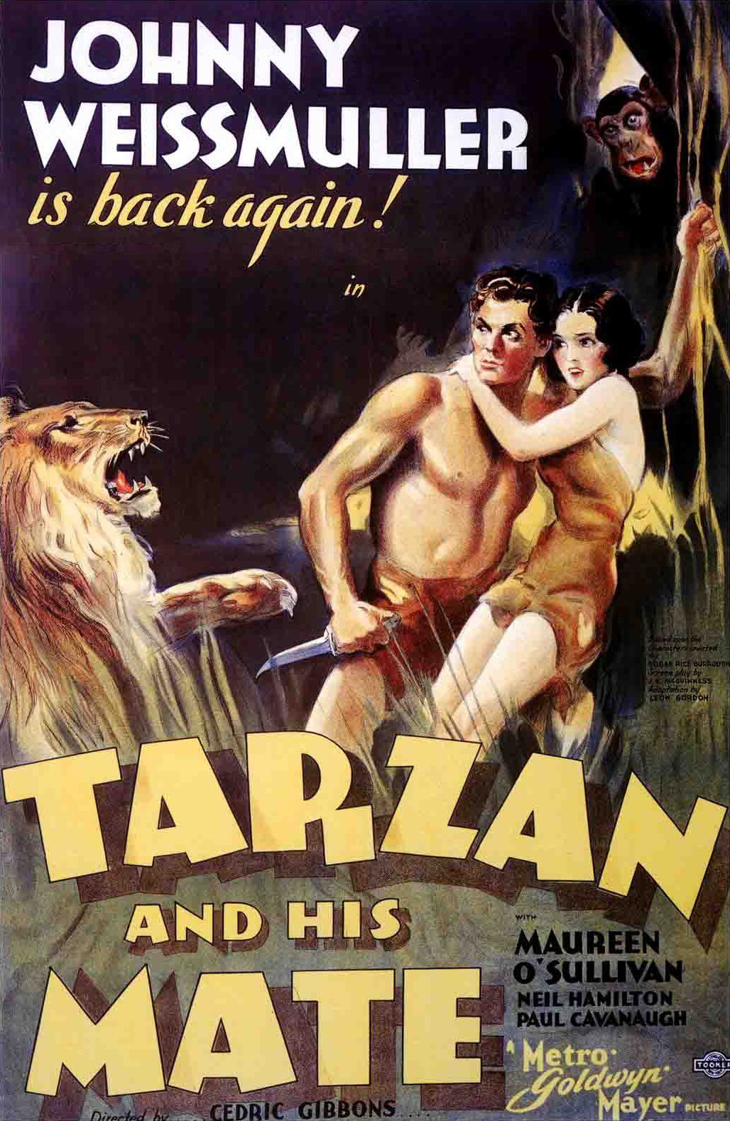 Poster for Tarzan and His Mate