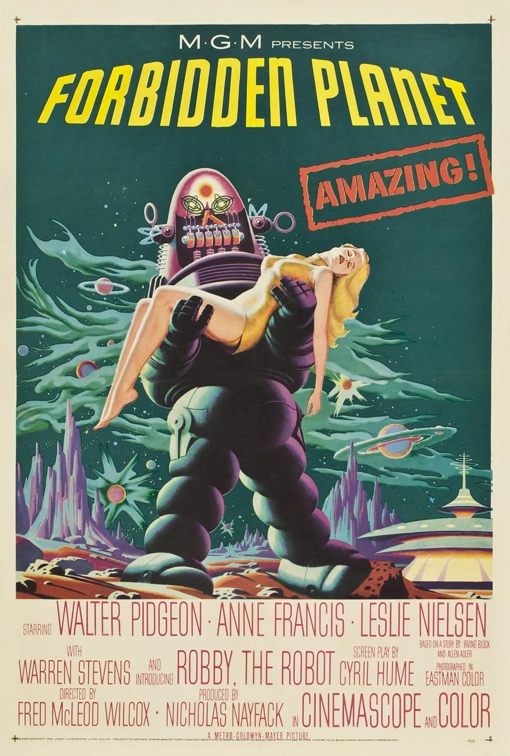 Poster for Forbidden Planet
