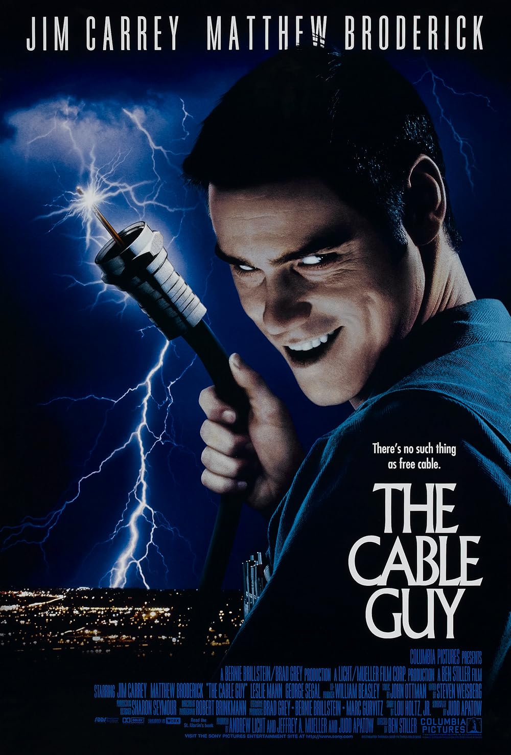 Poster for The Cable Guy