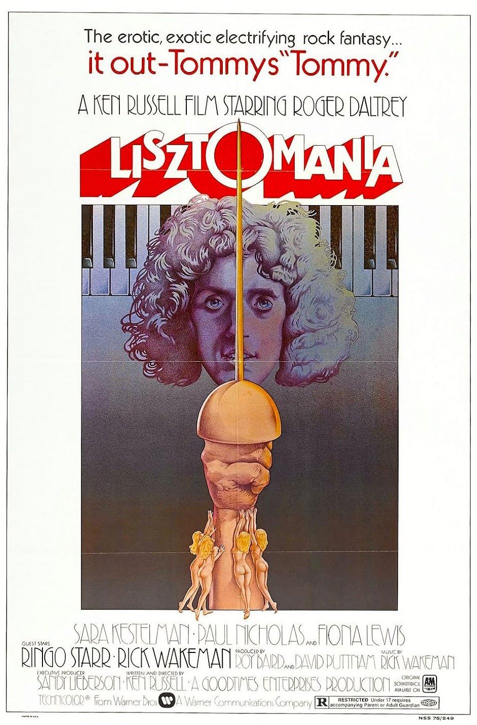 Poster for Lisztomania