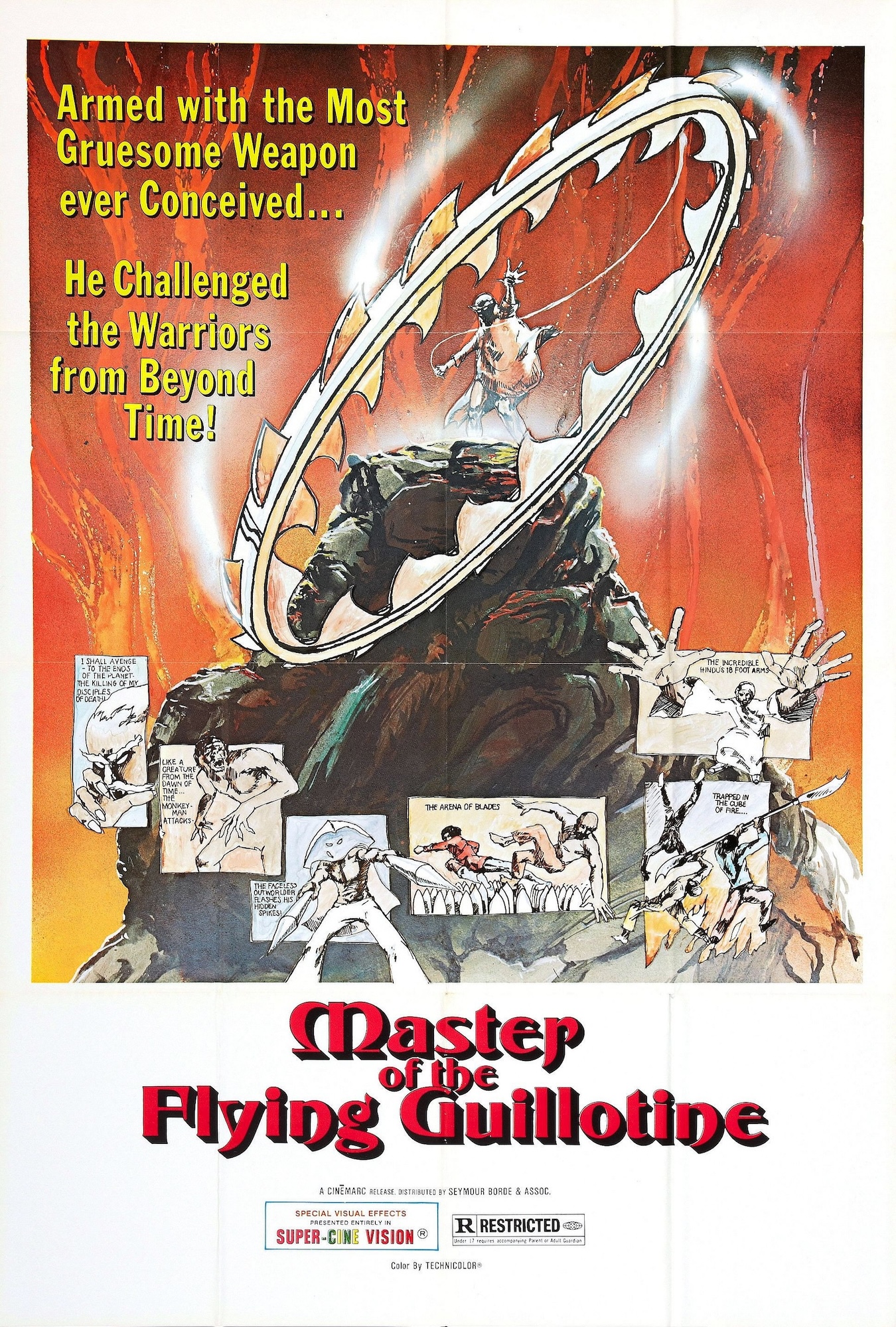 Poster for Master of the Flying Guillotine
