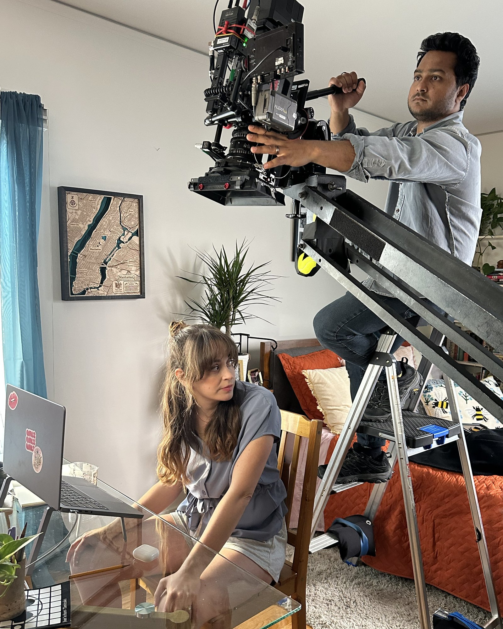 Behind the scenes on Glitterbomb