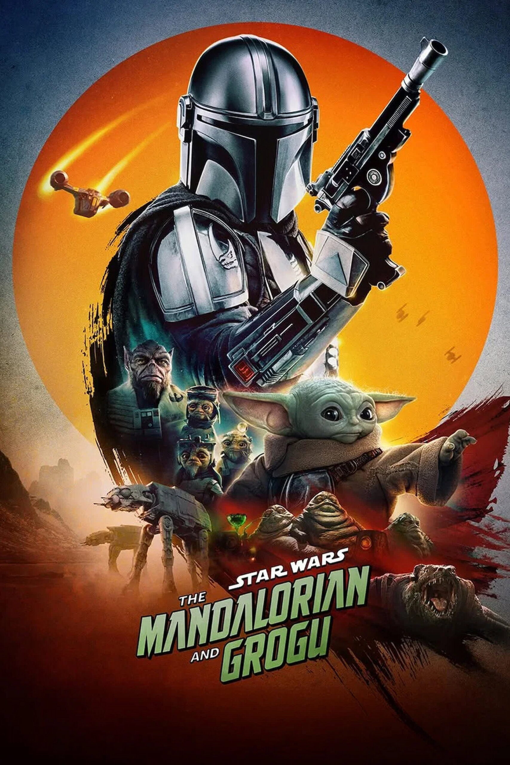 Poster for Star Wars: The Mandalorian and Grogu