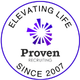 Proven Recruiting text logo