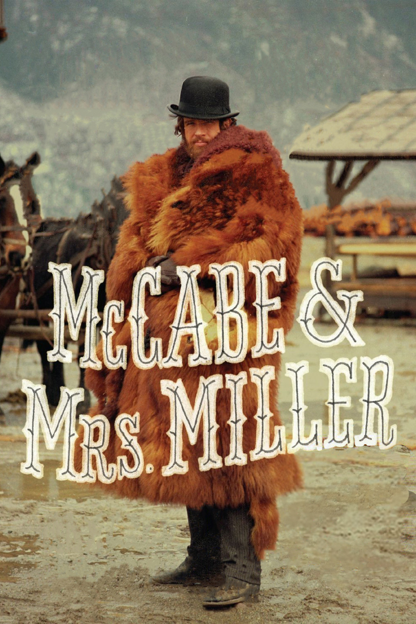 Poster for BAAM at The Gem Presents a Julie Christie Film Series: McCabe & Mrs. Miller
