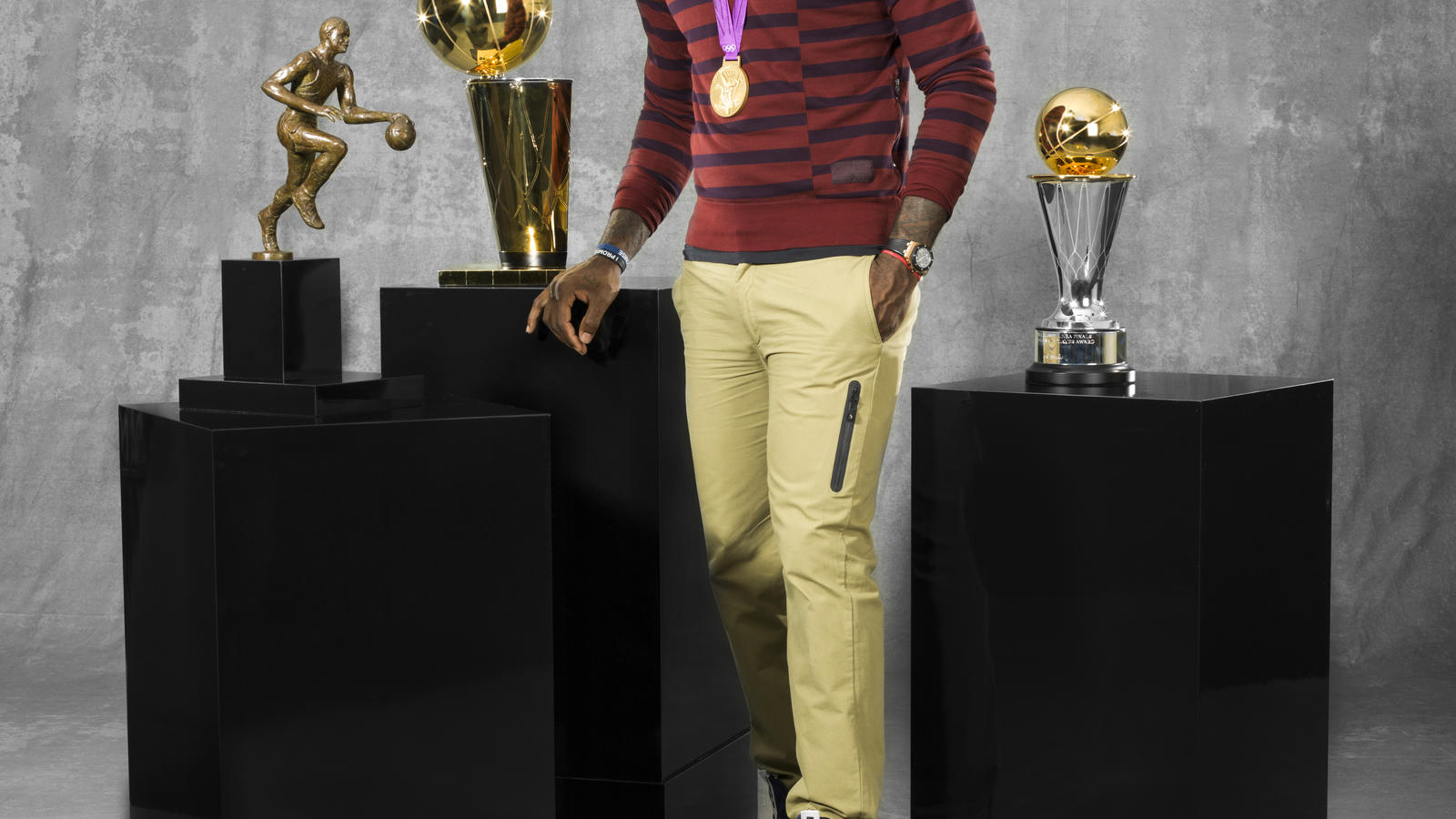 LeBron James showcases historic awards haul - Nike News