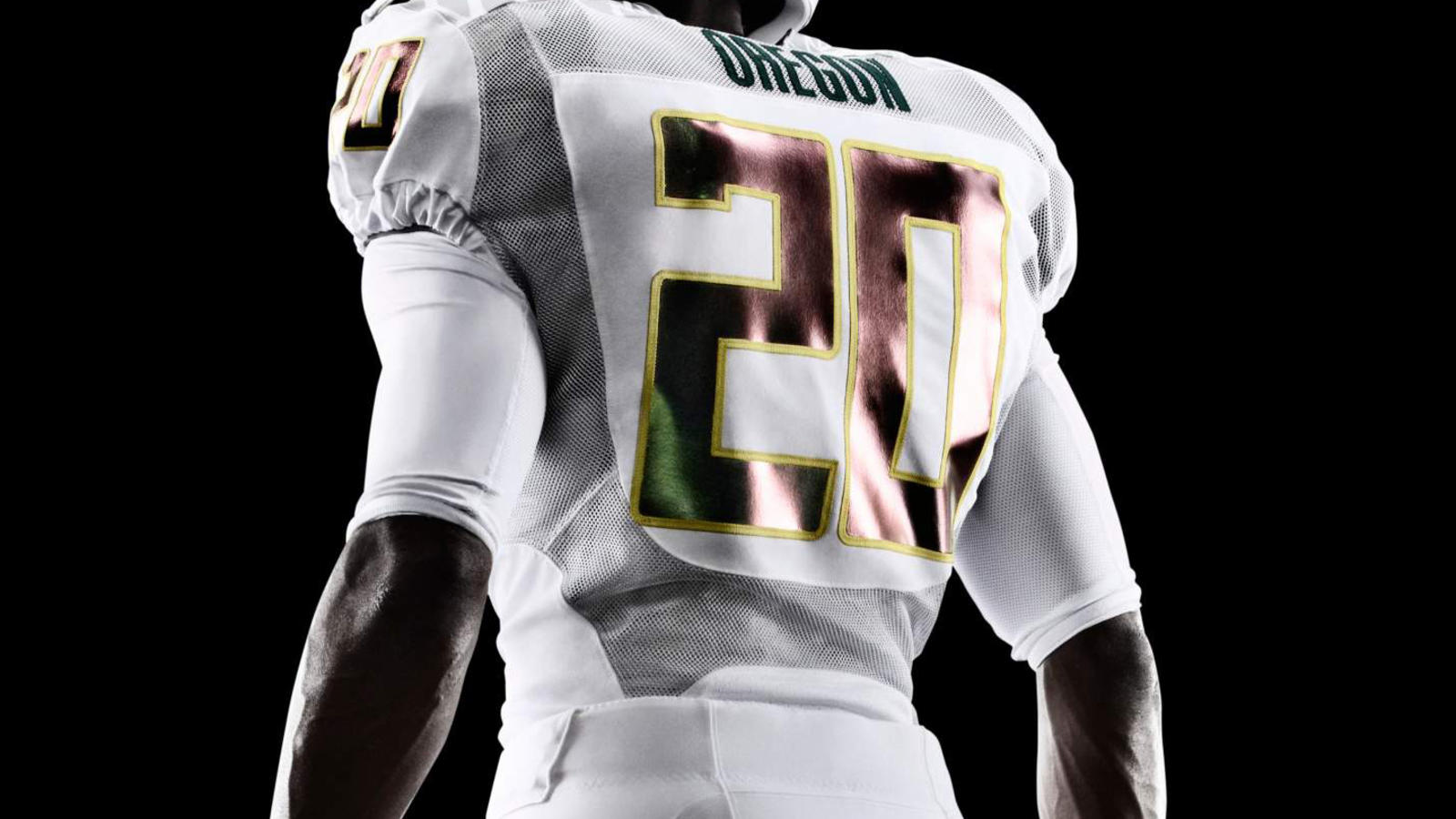 oregon ducks white uniforms