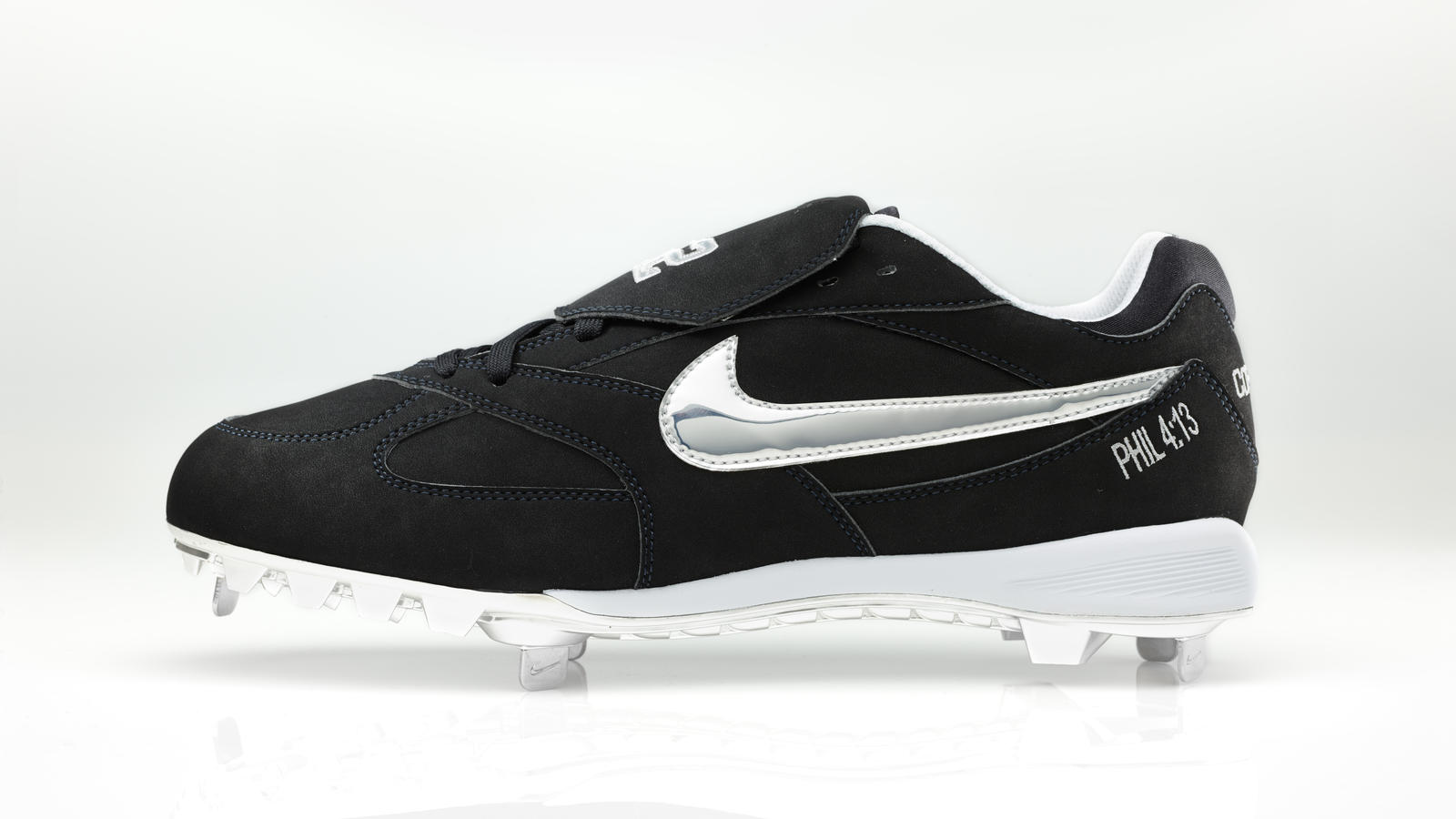 baseball cleats with tongue flap