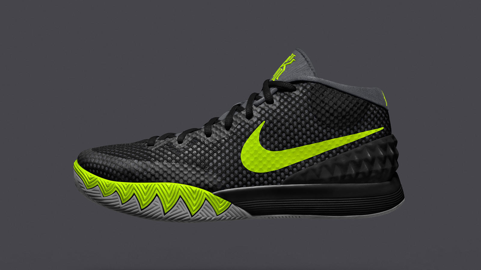 kyrie 1 black and white