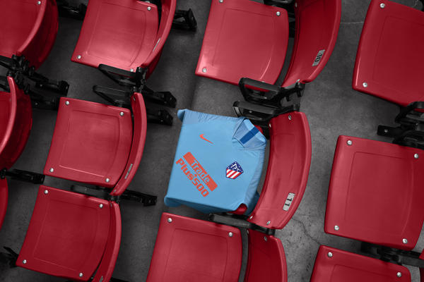 Atlético de Madrid's 2018-19 Away Kit Carries a Two-Tone Blue