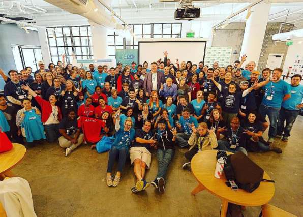 All the 48in48 volunteers at General Assembly