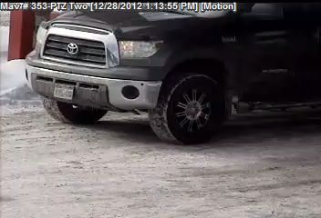 The U.S. Bank robber has been linked to this vehicle seen in surveillance footage from a Jackson gas station