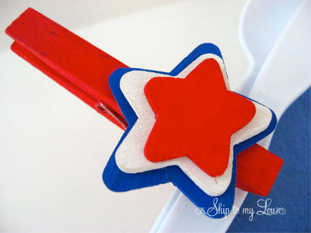 DIY Wooden Star Clips