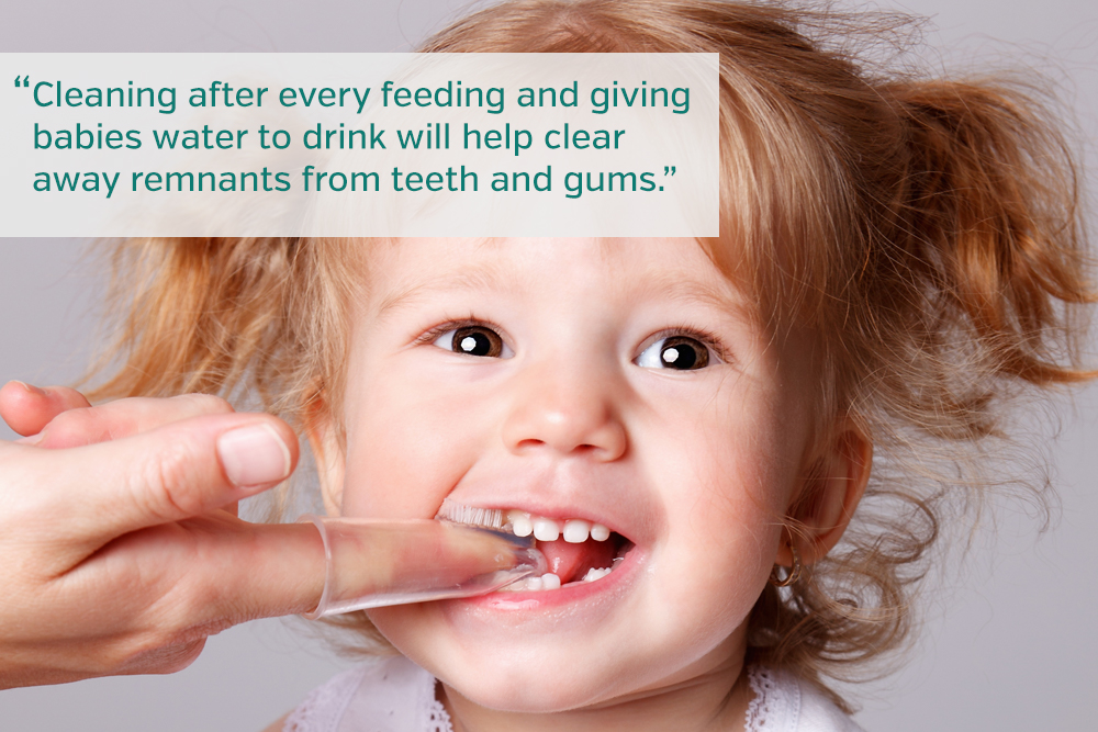 baby teeth from pacifier